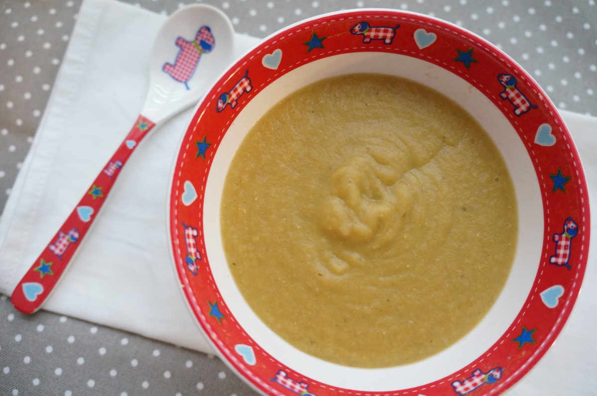 GelbeLinsenCouscousBrei mit Gemüse Happy Veggie Baby